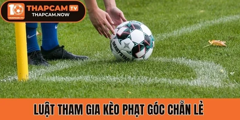 Luật tham gia kèo phạt góc chẵn lẻ